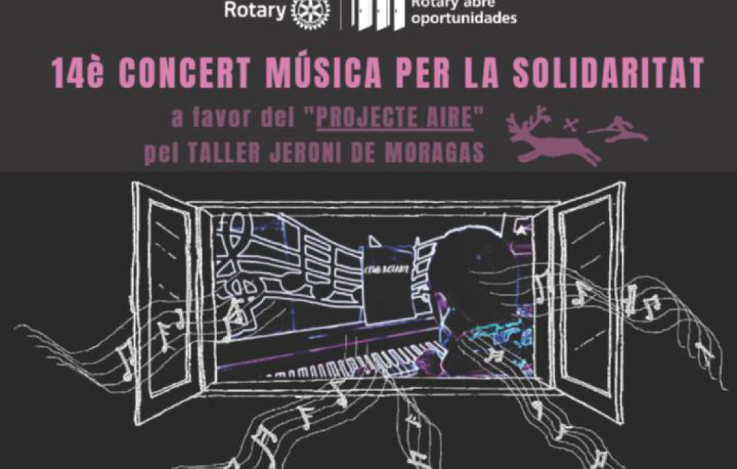 Masia Can Ametller col·labora amb el Concert de Música per la Solidaritat del Club Rotary