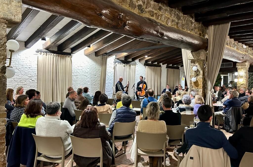 Èxit en una nova edició del Sopar-Concert del Trio Claret a Can Ametller