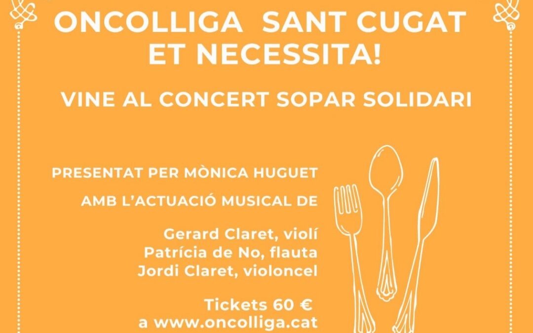 Concert-Sopar Solidari d’Oncolliga