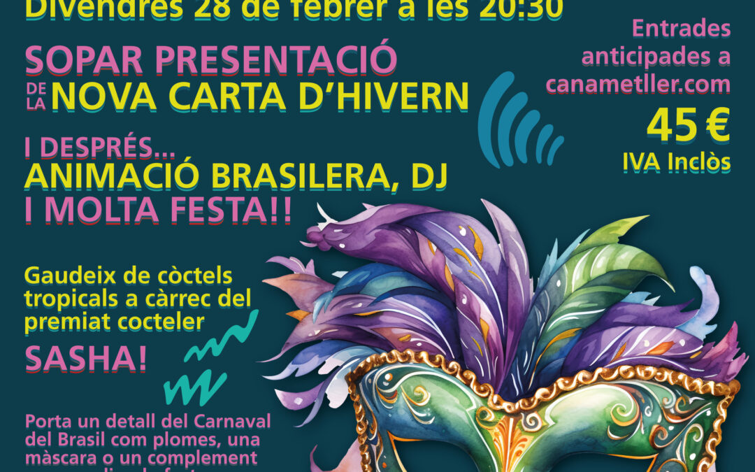 Gran èxit de la Festa de Carnaval a Can Ametller!